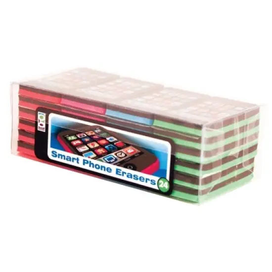 Geddes Smart Phone Erasers - 24 per display image {5}