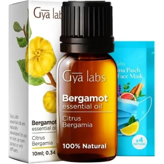Bergamot Essential Oil 0.34 Fl Oz  -Gya Labs Bergamot Oil image {6}