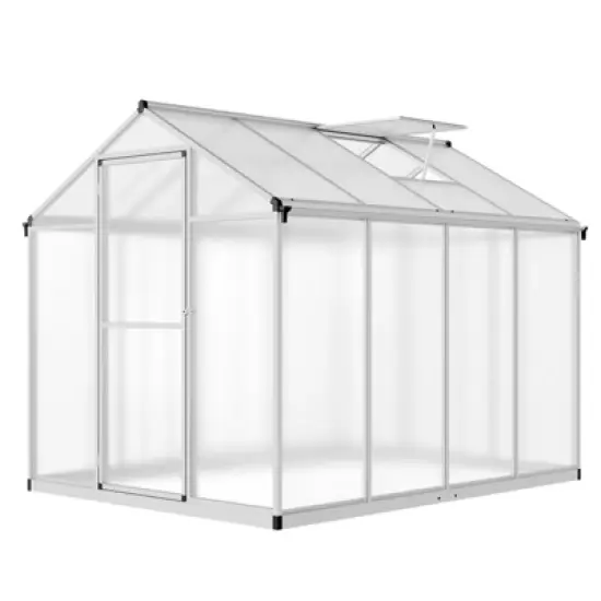 Greenhouse for Outdoors with Stable Temperature and Humidity, Aluminum Alloy Frame & Polycarbonate Panel image {12}