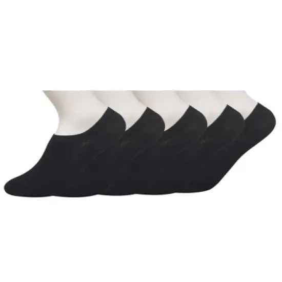 French Connection Women's High Cut Black Liner Socks - 5 Pack image {2}