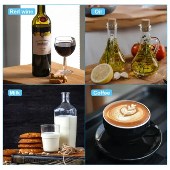 Unique Bargains Plastic Fine Nylon Mesh Coffee Juice Filter Drainer Sieve White 1 Pc image {3}