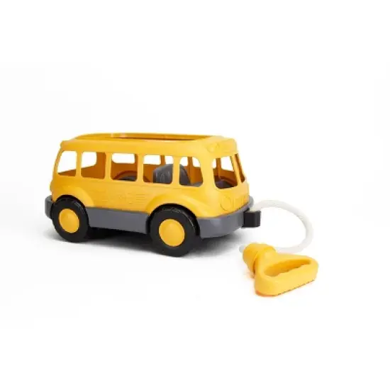 Green Toys Pull n' Play School Bus Wagon image {2}