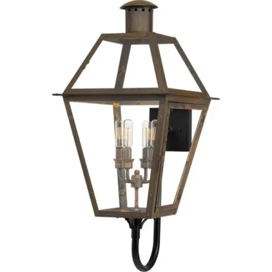 Quoizel Lighting Rue De Royal 4 - Light Sconce in  Industrial Bronze image {1}