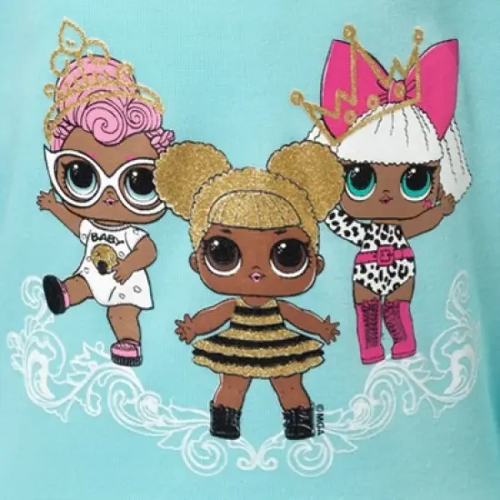 L.O.L. Surprise! Queen Bee Diva Girls Fleece Pullover Hoodie Little Kid to Big Kid image {3}