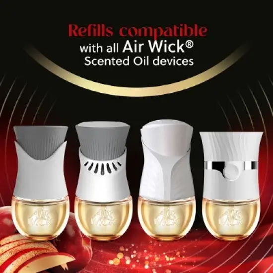 Air Wick Scented Oil Air Freshener Spiced Apples - 1.34 fl oz image {4}
