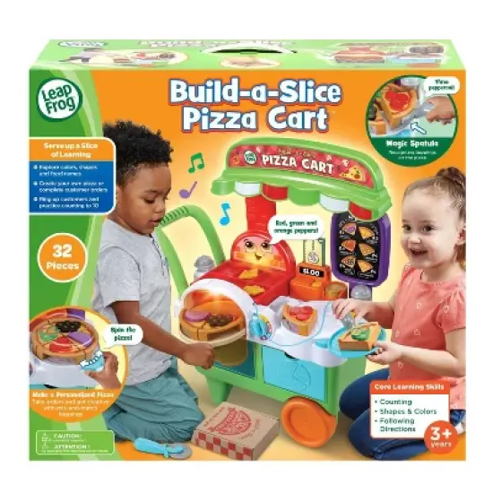 LeapFrog Build-A-Slice Pizza Cart image {9}