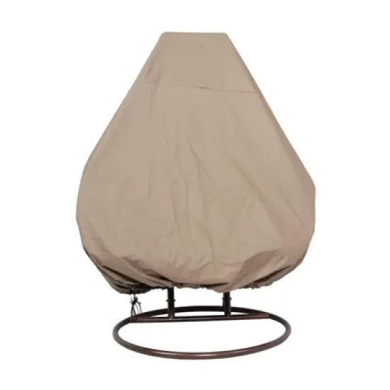 LeisureMod UV-Protection, Waterproof, Double Hanging Egg Swing Chair Cover image {8}