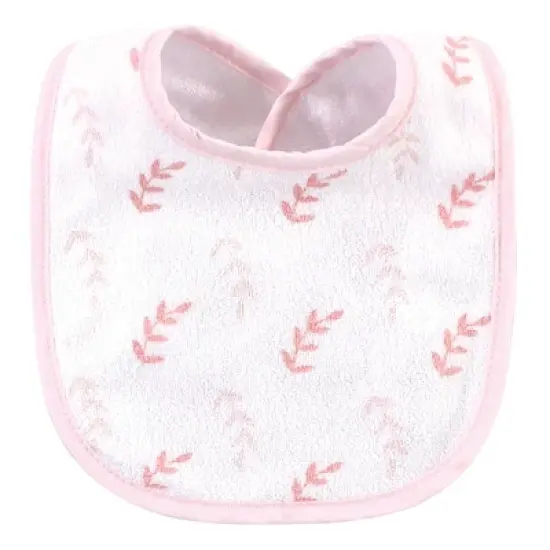 Hudson Baby Infant Girl Cotton and Polyester Bibs 10pk, Owl Always Love You, One Size image {7}