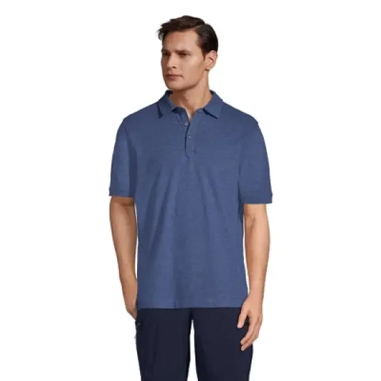 Lands' End Men's CoolMax Mesh Short Sleeve Polo Shirt image {2}