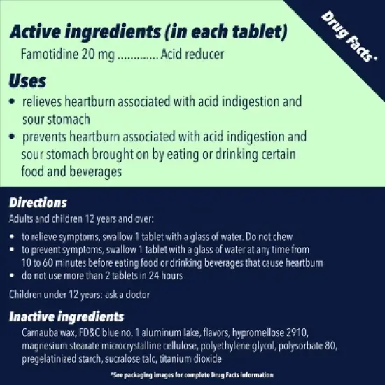 Pepcid AC Max Strength Icy Cool Mint Digestive Health Treatment - 40ct image {4}