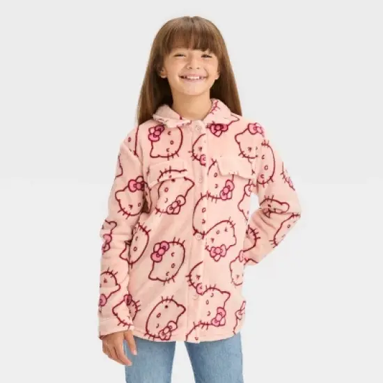 Girls' Hello Kitty Shacket - Pink image {3}