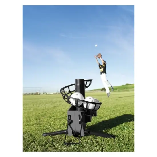 SKLZ Catapult Baseball Soft Toss Machine - Black/Yellow image {2}