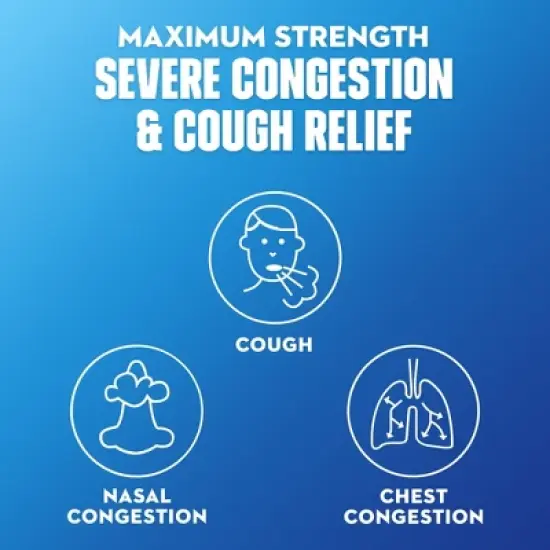 Mucinex Fast-Max Severe Congestion & Cough Caplet, 20 Ct image {4}