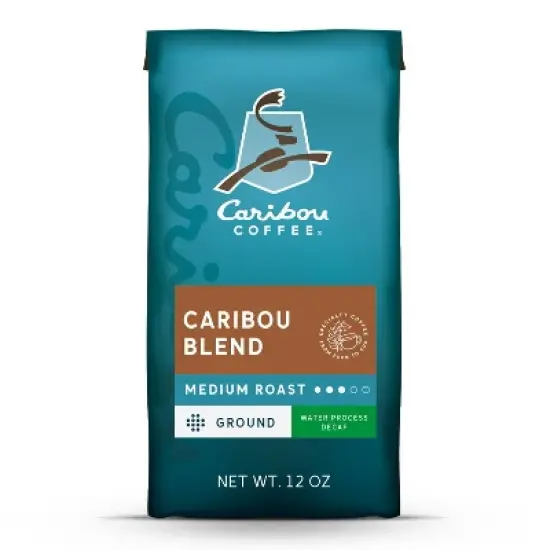 Caribou Coffee Caribou Blend Medium Roast Ground Coffee - Decaf - 12oz image {6}