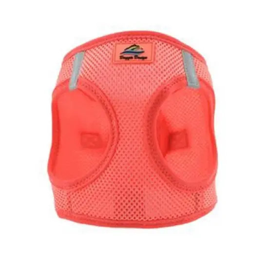 Doggie Design American River Solid Ultra Choke Free Dog Harness - Coral image {6}