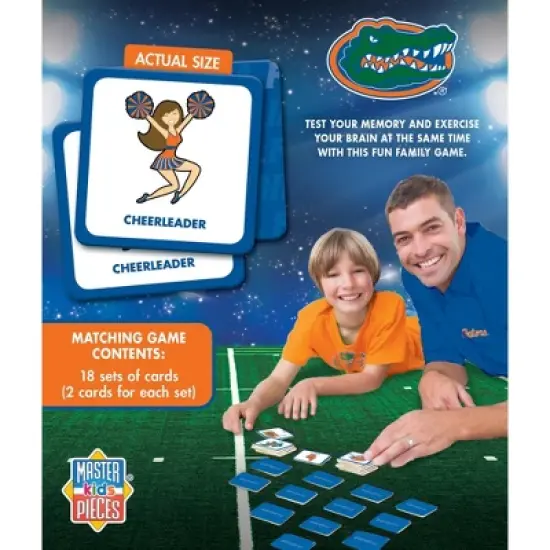 MasterPieces Officially Licensed NCAA Florida Gators Matching Game for Kids and Families image {3}