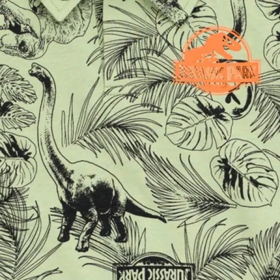 Jurassic Park T-Rex Polo Shirt and Shorts Toddler to Big Kid image {5}