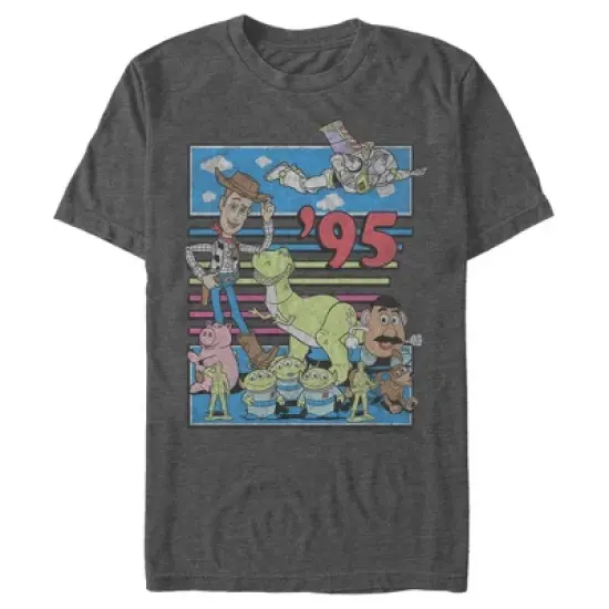 Men's Toy Story Retro Best Friend Toys T-Shirt image {4}