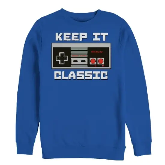 Men's Nintendo NES Classic Controller Sweatshirt image {2}