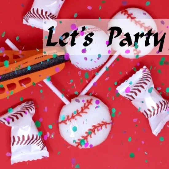 Zeesy Baseball Lollipops &ndash; 12 Pack &ndash; Individually Wrapped Candy Suckers for Baseball Party Favors, Birthdays & Sports-Themed Events image {2}