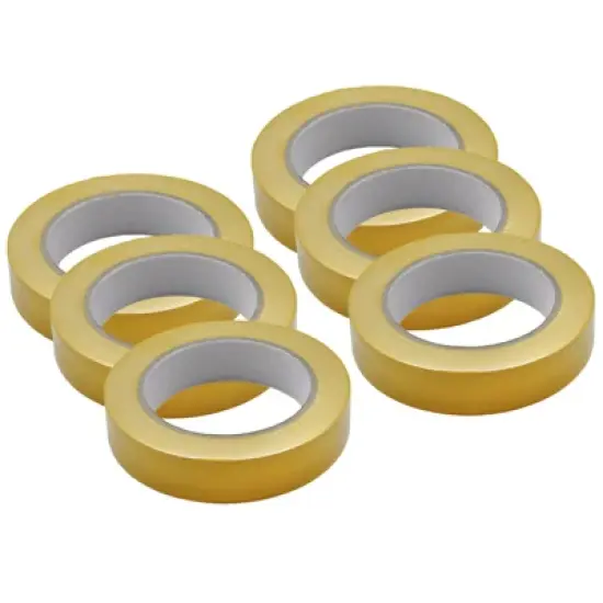 Martin Sports Floor Marking Tape, Yellow, 6 Rolls image {3}