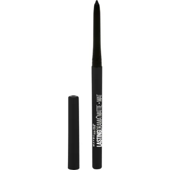 Maybelline Carbon Matte Waterproof Eyeliner 860 Jet Black - 0.01oz image {10}
