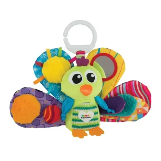 Lamaze Clip & Go Jacques the Peacock Sensory Development Baby Toy image {5}