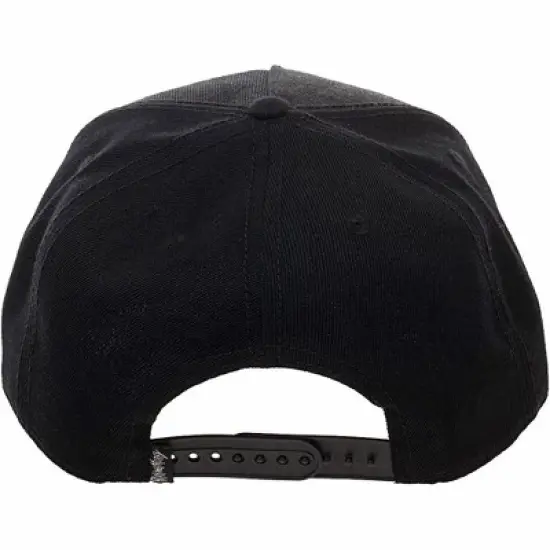 Rick And Morty Anatomy Park Logo Snapback Baseball Hat Black image {2}