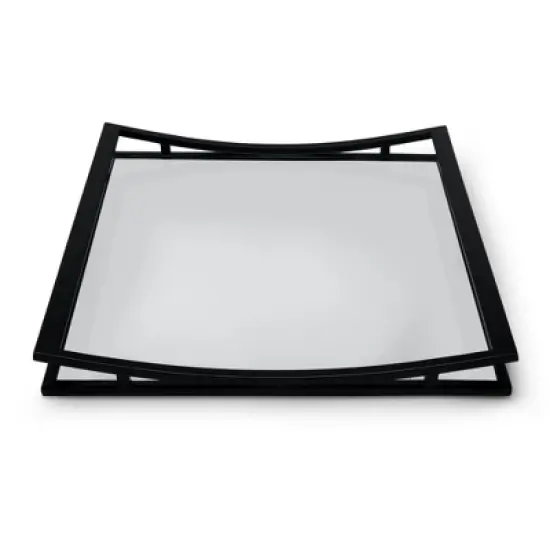 Classic Touch Square Mirror Tray (3 Color Options) image {1}