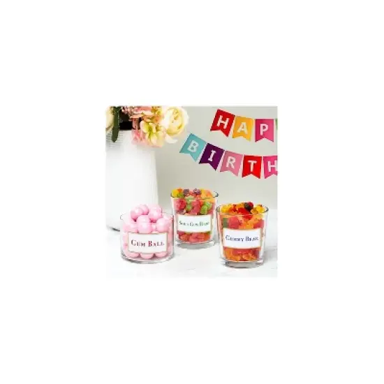 Avery Laser/Inkjet Shipping Label 2" x 4" Matte White/Gold 100/Pack (6541) image {4}