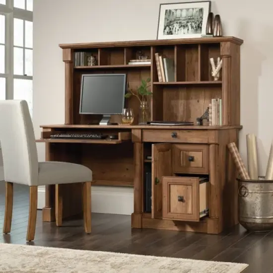 Palladia Computer Desk and Hutch -  Sauder image {3}