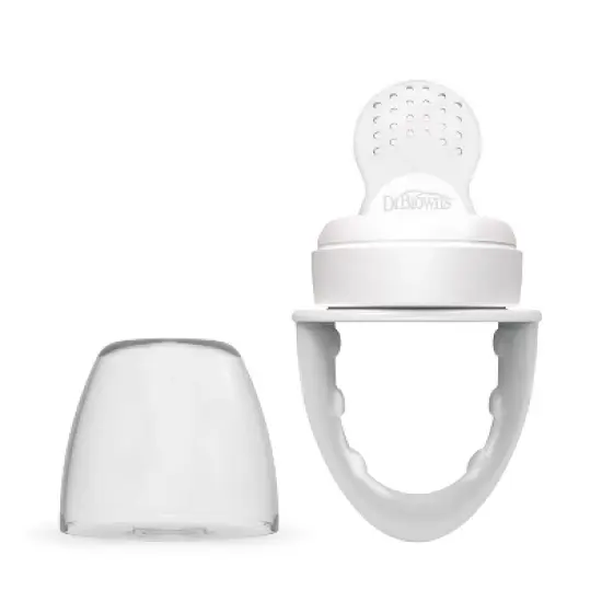 Dr. Brown's Fresh Firsts Silicone Feeder - Mint & Gray - 2pk image {8}