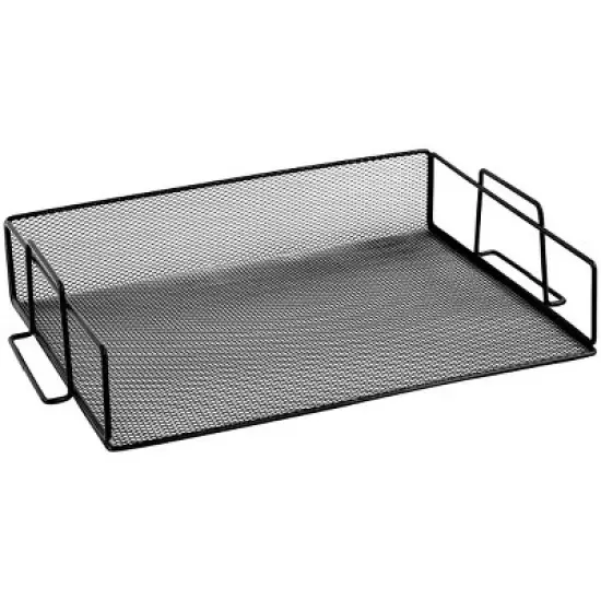 YBM Home Mesh Stackable Letter Tray and Paper Sorter image {2}