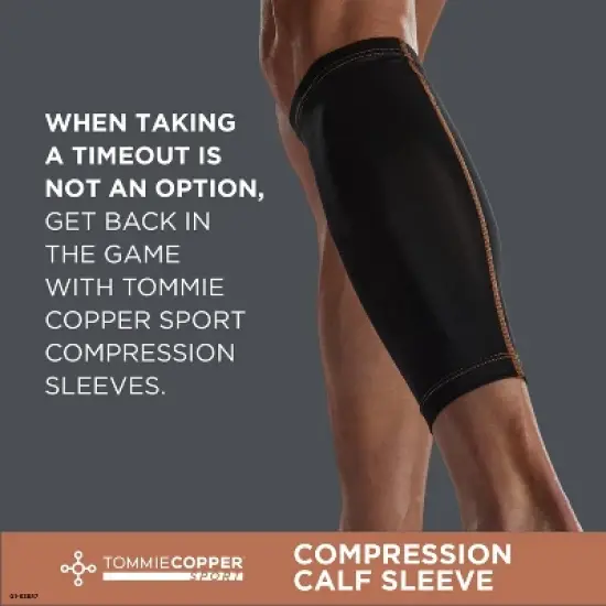 Tommie Copper Sport Compression Calf Sleeve image {1}