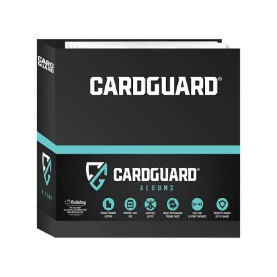 Cardguard Premium 3-Ring 3" Card Binder Including 100 Starter Series 9-Pocket Pages Album image {3}