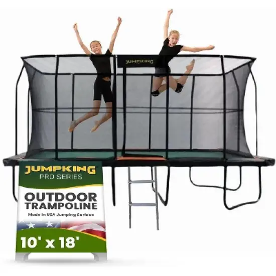 HomeStock Rectangular Trampoline 10' x18' Pro image {5}