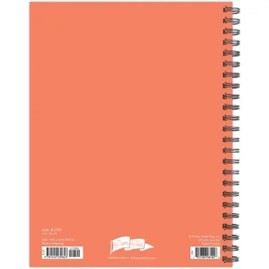 Willow Creek Press 2024 Weekly Planner 8.5"x6.5" Softcover Happy Hedgehog image {1}