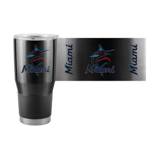 MLB Miami Marlins 30oz Gameday Stainless Tumbler image {1}