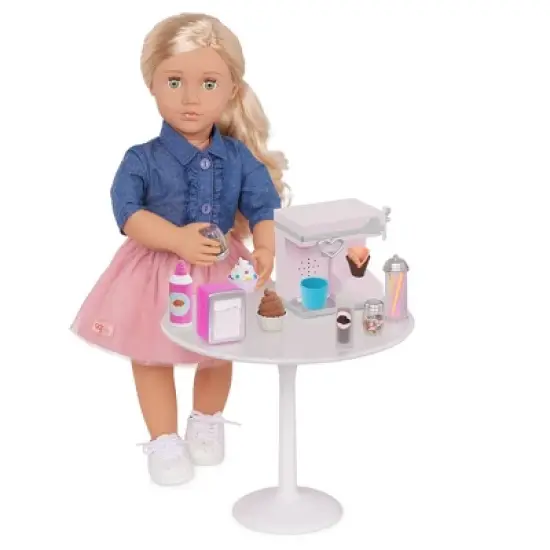 Our Generation Sundae Fun Day Ice Cream Machine Accessory Set for 18" Dolls image {2}