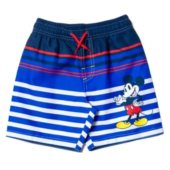 Disney Mickey Mouse Baby Swim Trunks Bathing Suit Toddler image {6}
