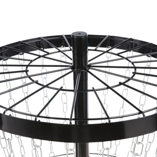 HearthSong Disc Golf Game Set with Basket and Six Discs image {5}