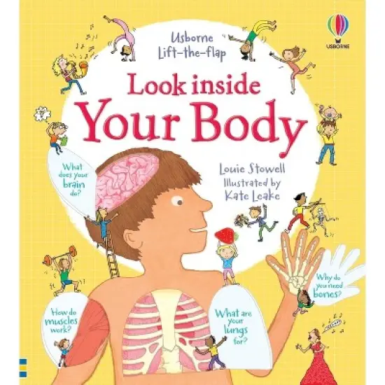 Look Inside Your Body - by  Louie Stowell (Board Book) image {2}