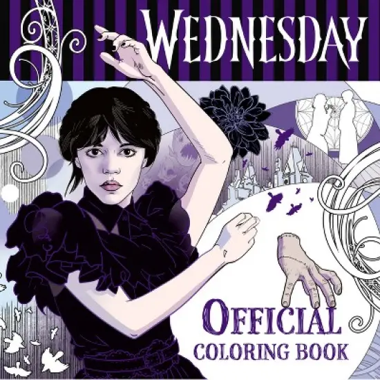 Wednesday Adult Coloring Book -by Random House (Papreback) image {1}
