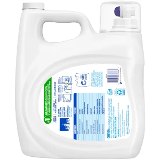 All Advanced Oxi Free Clear Liquid Laundry Detergent image {10}