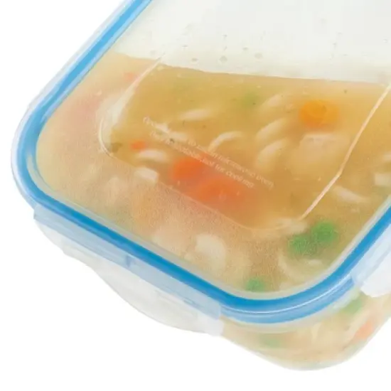 LocknLock Easy Essentials Color Mates Assorted Food Storage Container Set - 14pc image {7}