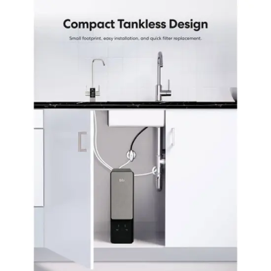 BRIO Tankless RO Reverse Osmosis Water Filtration System 800GPD image {6}