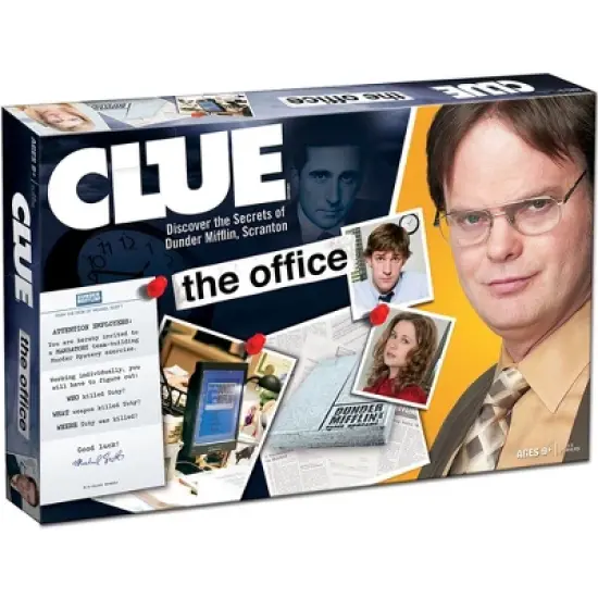 CLUE: The Office - Dunder Mifflin Collectible Mystery Board Game, Ages 9+, 2-6 Players image {8}