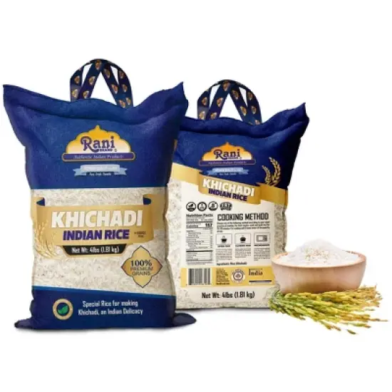 Khichadi Indian Rice 64oz (4lbs) 1.81kg - Rani Brand Authentic Indian Products image {3}