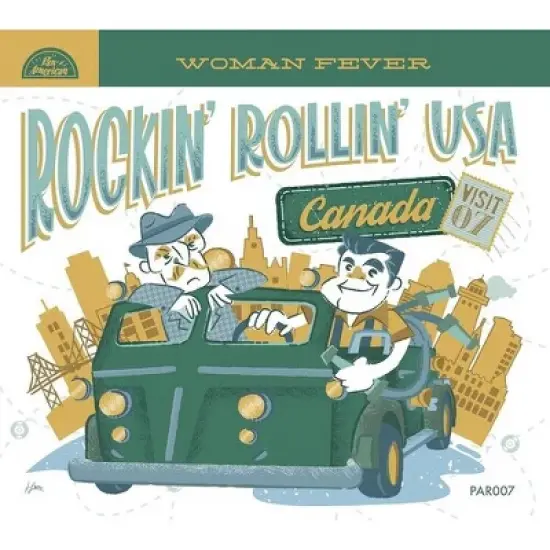 Rockin Rollin Usa Volume 7: Canada & Various - Rockin Rollin Usa Volume 7: Canada (Various Artists) (CD) image {2}