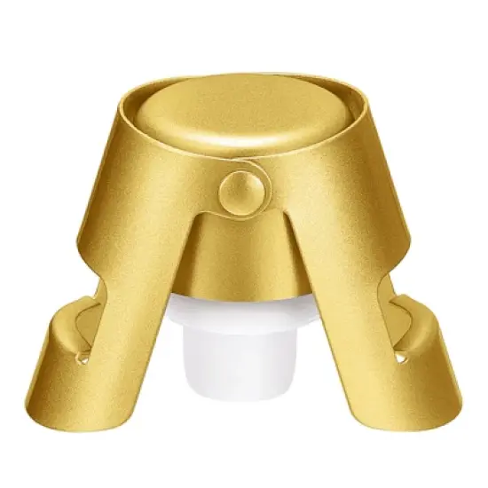 Unique Bargains Reusable Vacuum Stainless Steel Wine Stoppers for Champagne Beer image {6}